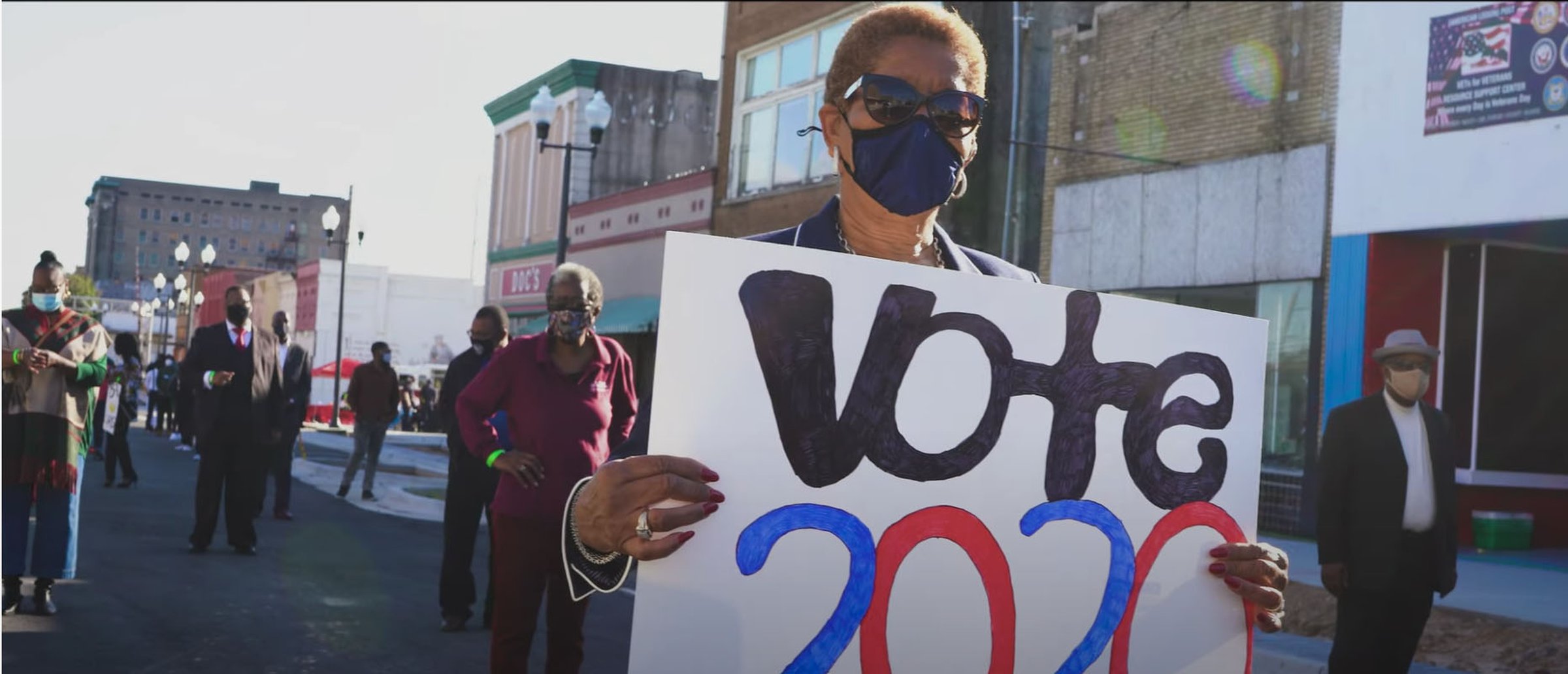 Music video part of group’s push to encourage young people to vote