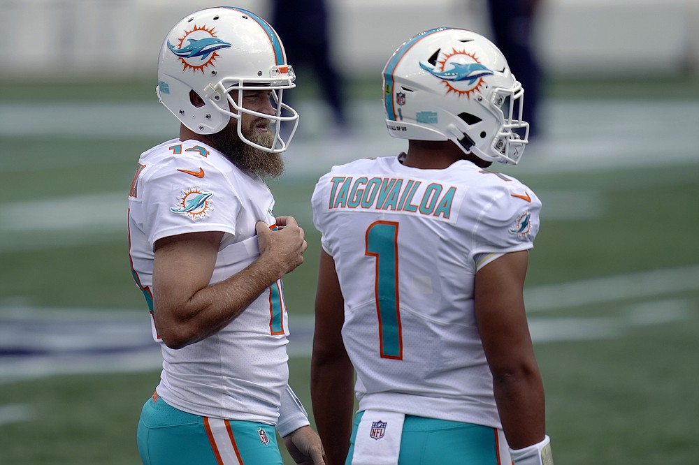 Dolphins say Tagovailoa assumes starting QB role