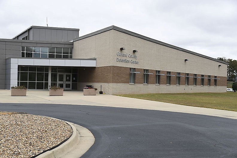 The Garland County Detention Center is shown on Sunday. -Photo by Grace Brown of The Sentinel-Record