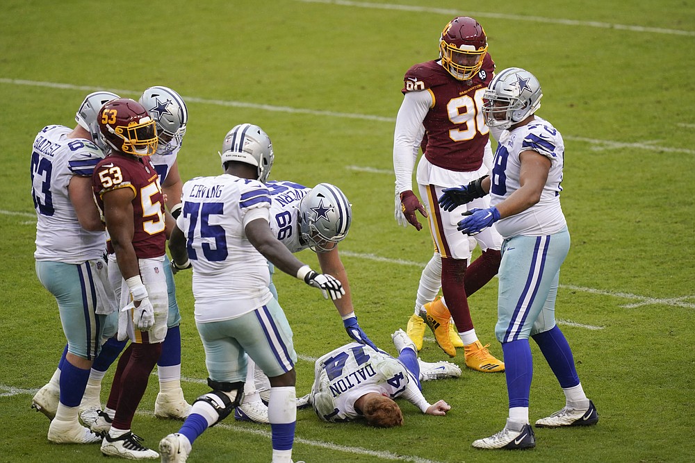 Defensive haymakers: Washington KO's Dalton, then finishes Dallas