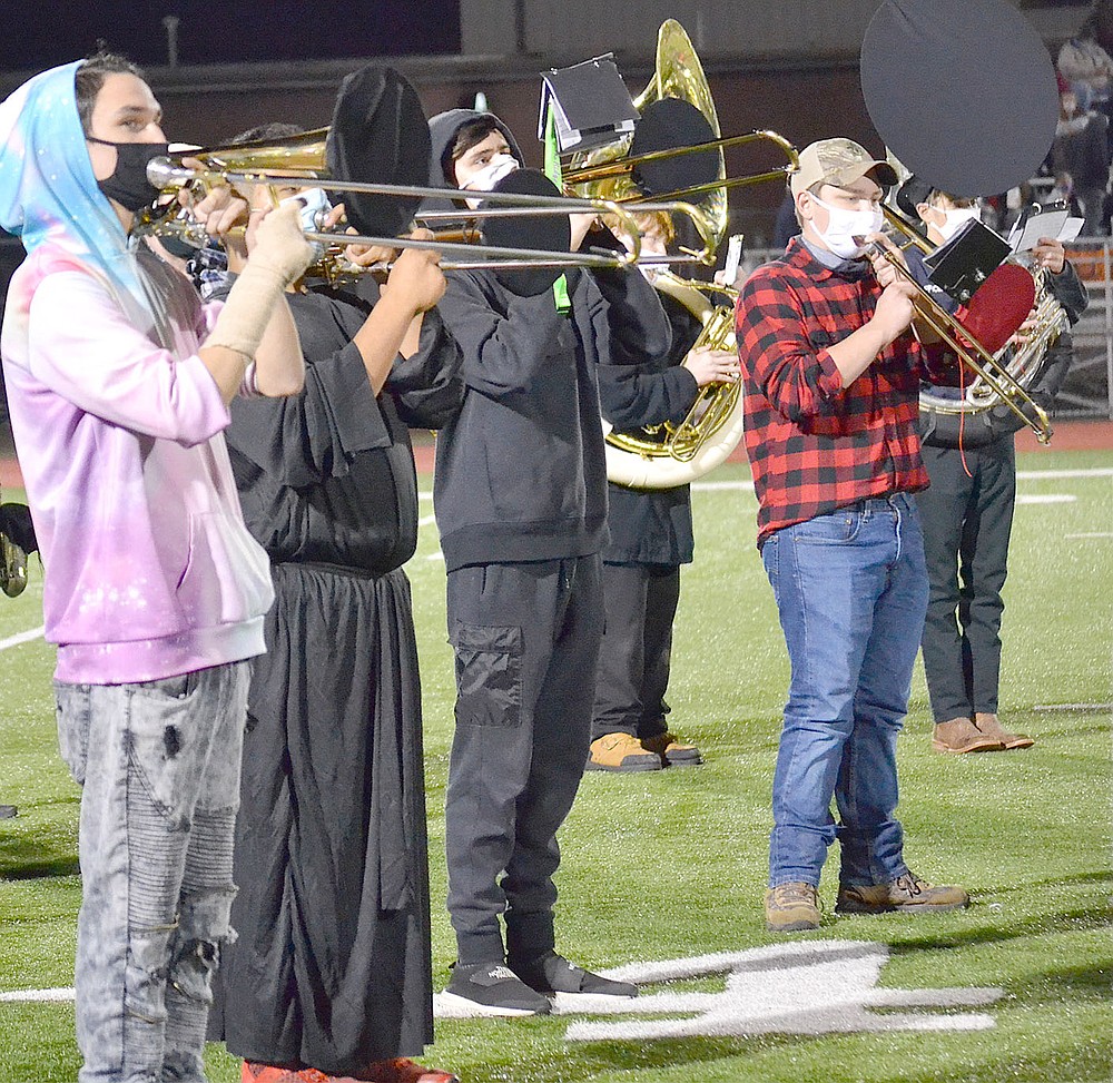 Blackhawk Band performs