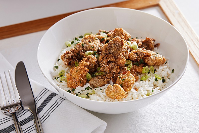 Fried Oysters With Garlic Rice
(For The Washington Post/Tom McCorkle)