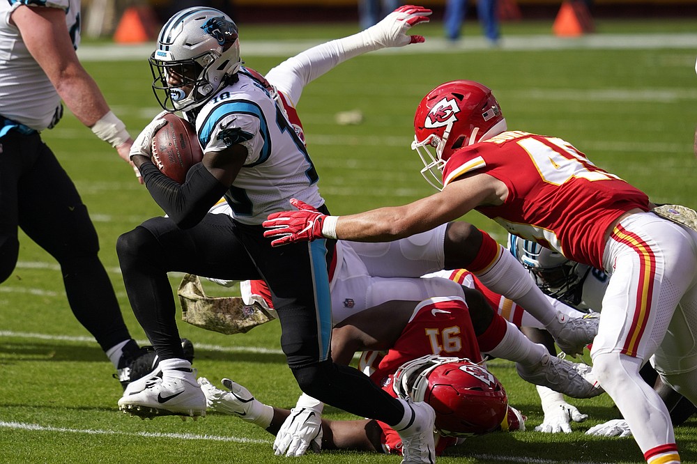 Chiefs survive as late Panthers' FG slides by