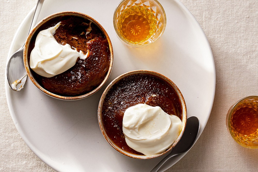 Pumpkin Sticky Toffee Puddings
(The New York Times/Christopher Simpson)