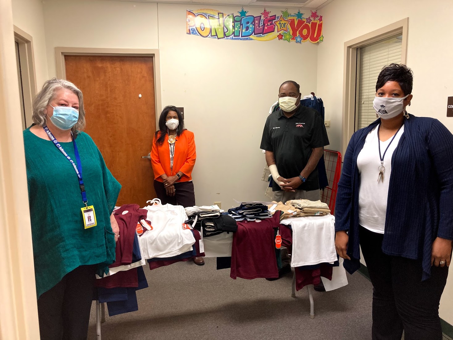 Donations given  to Pine Bluff schools