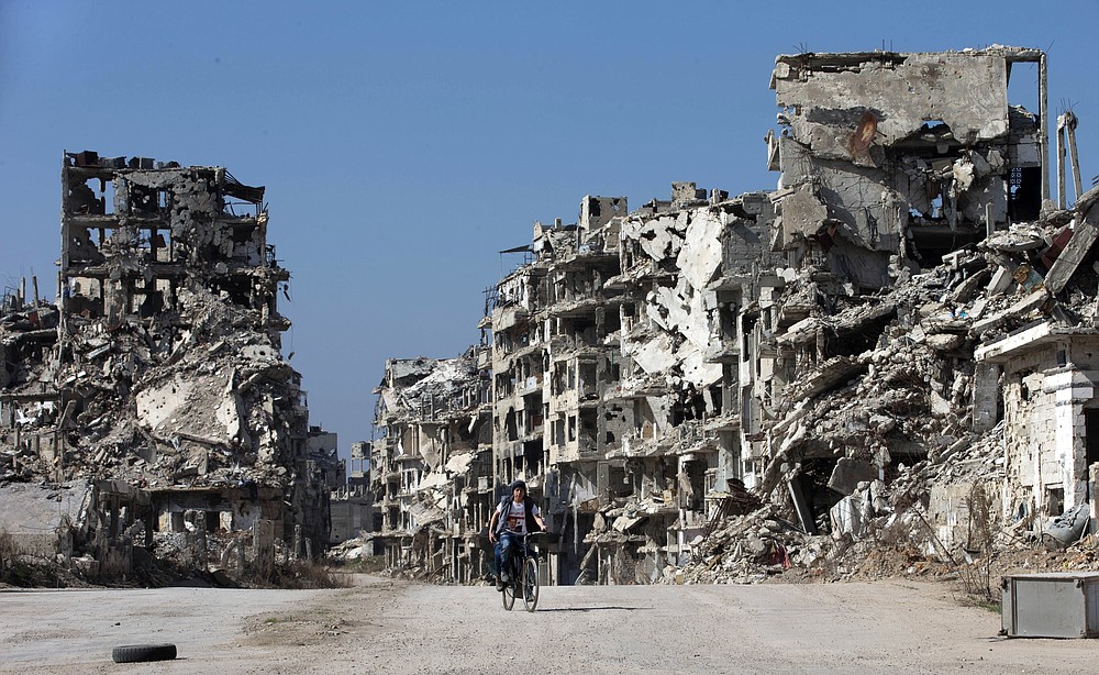 In Ruins, Syria Marks 50 Years Of Assad Family Rule