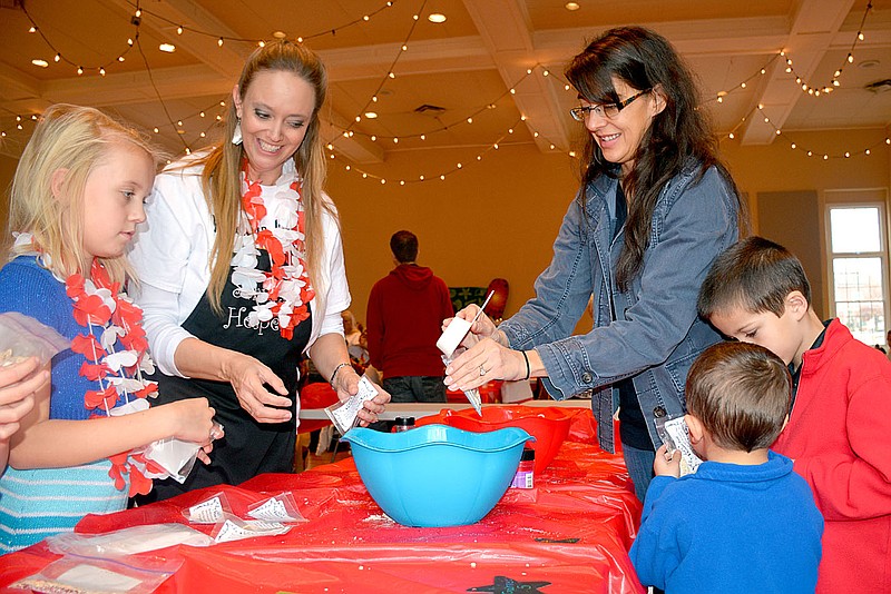 File photo Children made reindeer food to leave out on Christmas Eve, during a previous Breakfast with Santa.