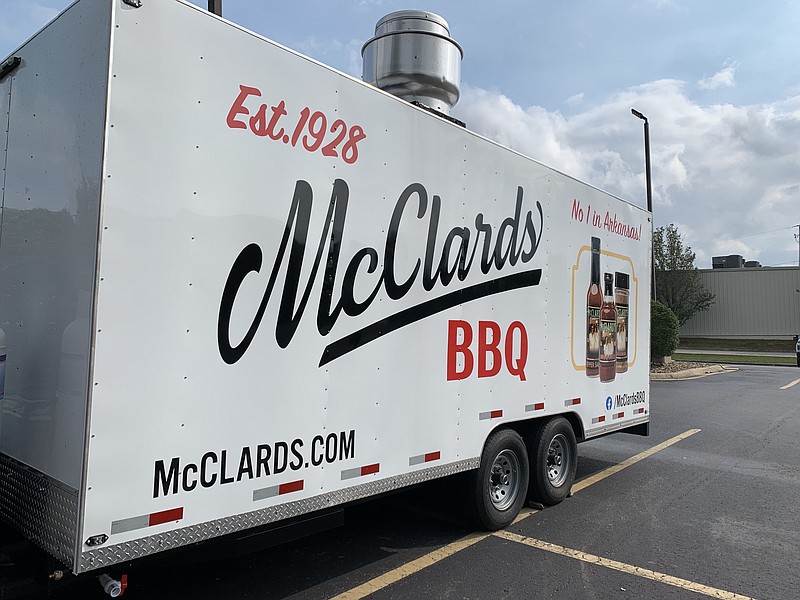 McClard’s Bar-B-Que’s food truck was to debut in west Little Rock on Wednesday.
(Special to the Democrat-Gazette)