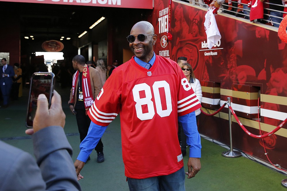 Denver Broncos - Jerry Rice, the Broncos legend. #NameARandomPlayer