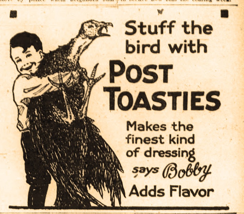 This ad appeared in the Arkansas Gazette and Arkansas Democrat on Nov. 22, 1920. (Arkansas Democrat-Gazette) story.lead_photo.caption