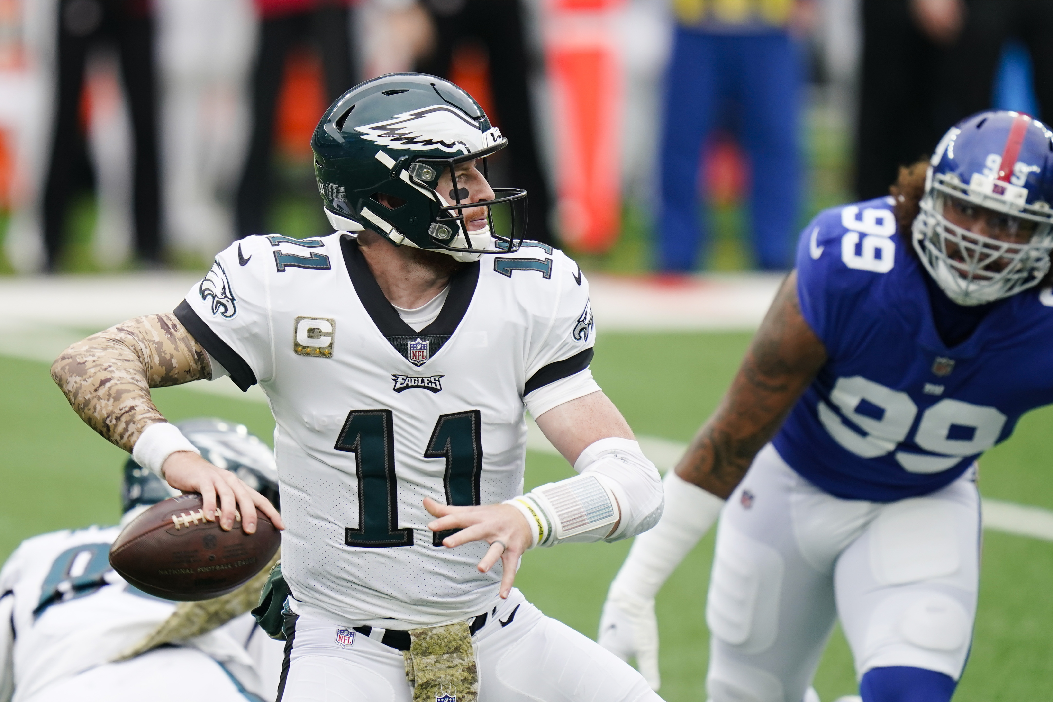 Desperate Giants have tough matchup at Eagles