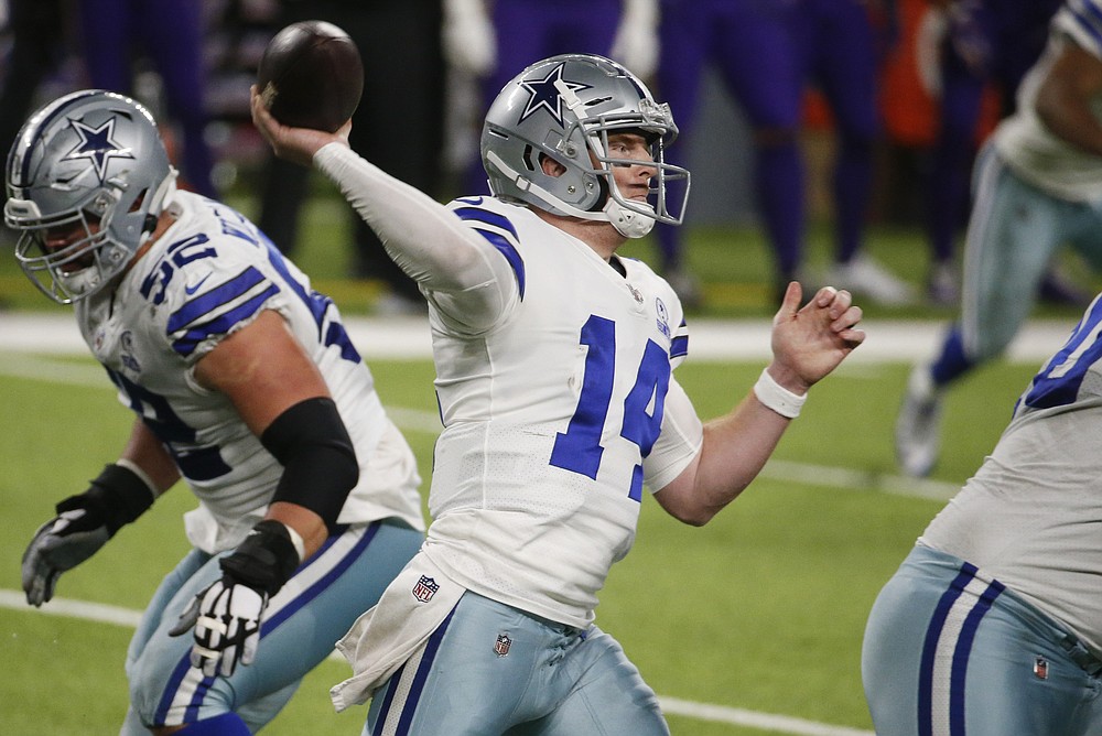 Streak stop: Dalton's 3 TDs lift Cowboys past Vikings 31-28