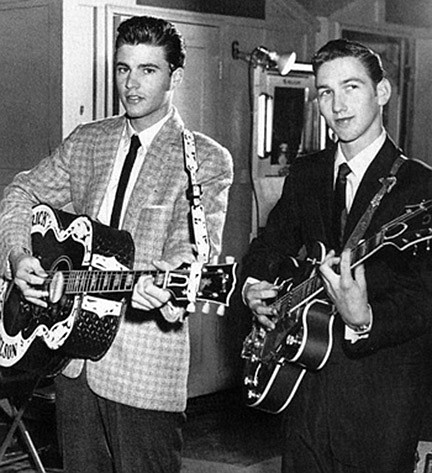 Ricky Nelson and James Burton. Photo courtesy of the James Burton Foundation. - Submitted photo