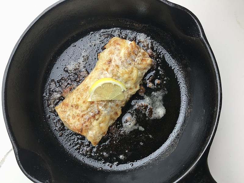 Roasted Garlic and Parmesan Fish (Arkansas Democrat-Gazette/Kelly Brant)