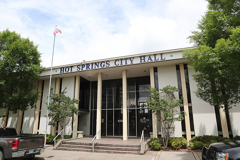 Hot Springs City Hall is shown on May 26, 2020. - Photo by Richard Rasmussen of The Sentinel-Record