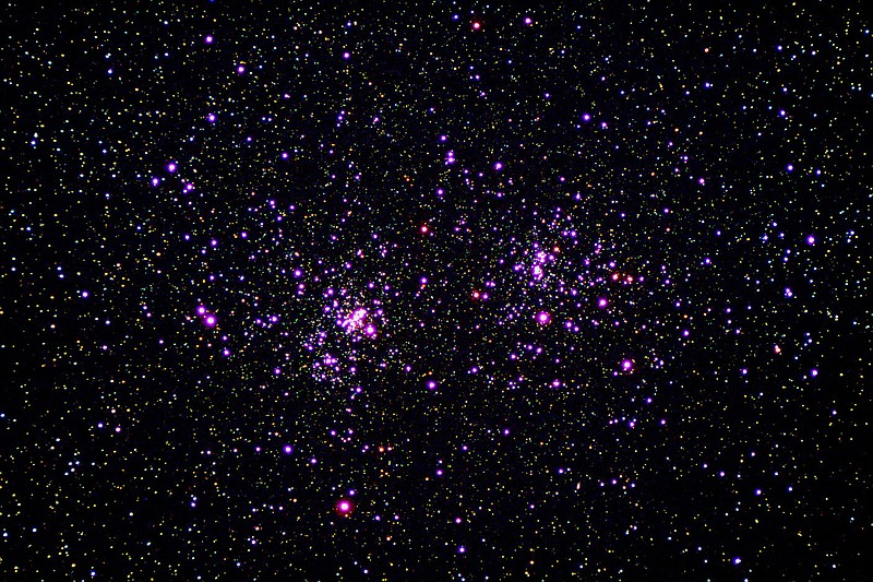 David Cater/Star-Gazing
Many diamonds in the sky are visible in the Double Cluster in Perseus.