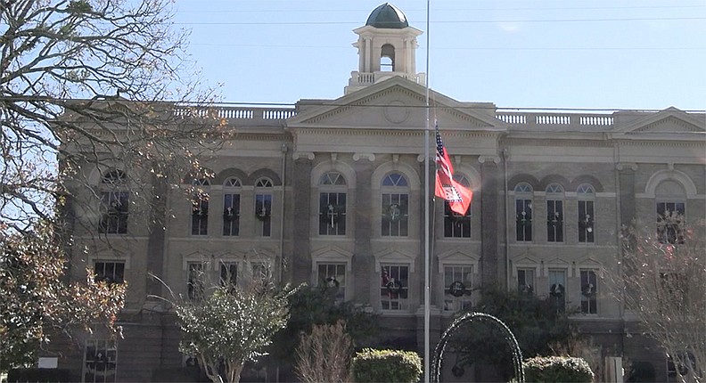 A file photo of the Garland County Court House. - Photo by Tyler Wann of The Sentinel-Record