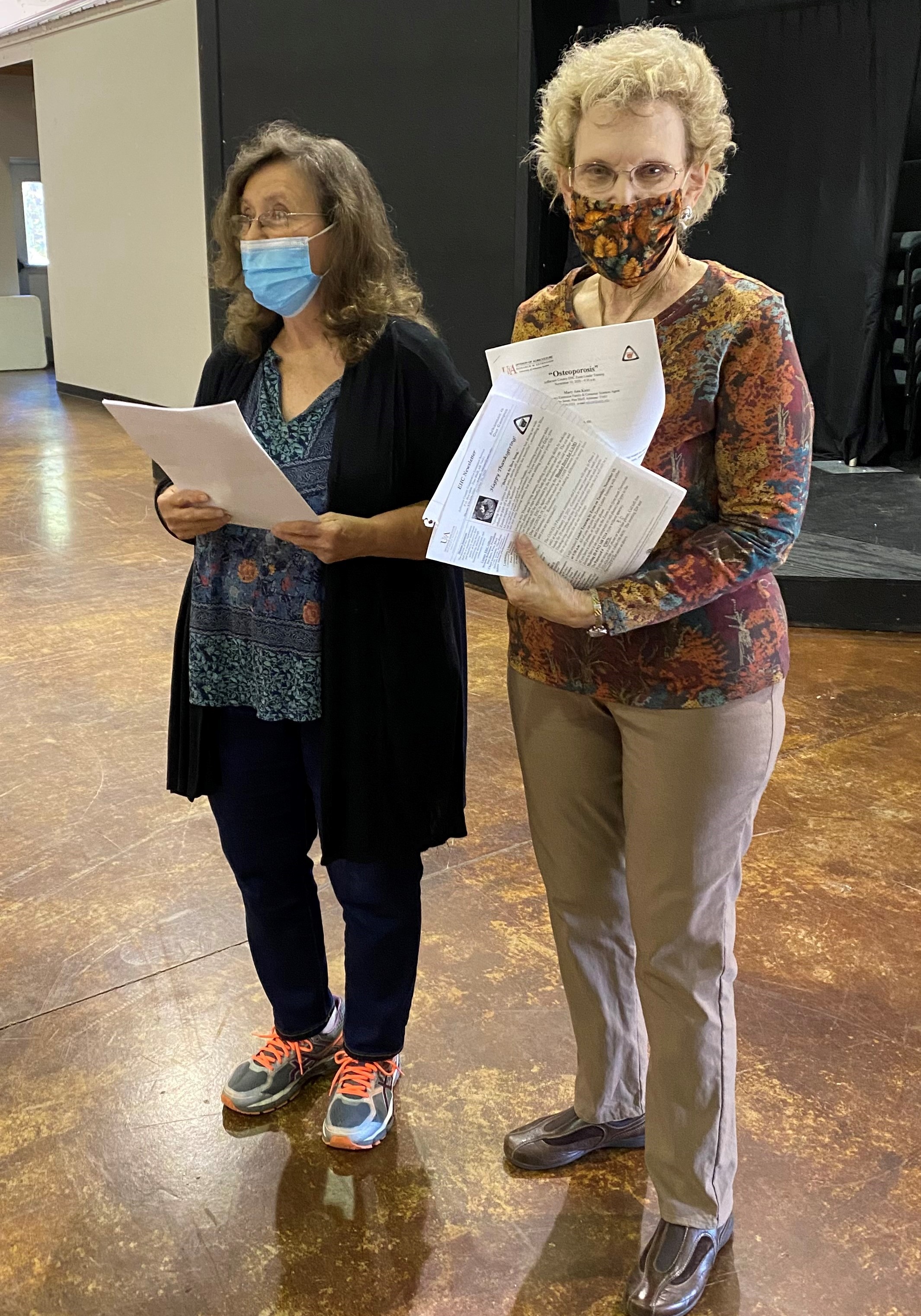 Extension club given facts on osteoporosis