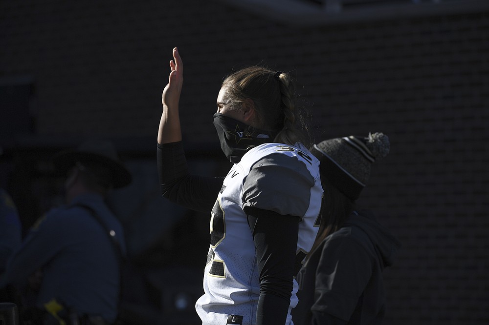 Vandy kicker first woman to play in Power 5