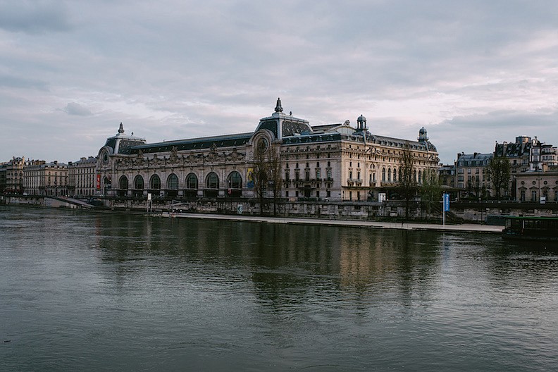 Musée d’Orsay during the coronavirus lockdown in Paris on March 19, 2020. (Dmitry Kostyukov/The New York Times)
