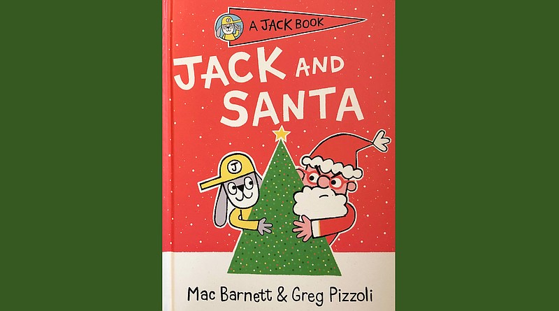 "Jack and Santa" by Mac Barnett and Greg Pizzoli (Viking, Oct. 13), ages 4 to 8, 80 pages, $9.99 hardcover. (Arkansas Democrat-Gazette/Celia Storey)