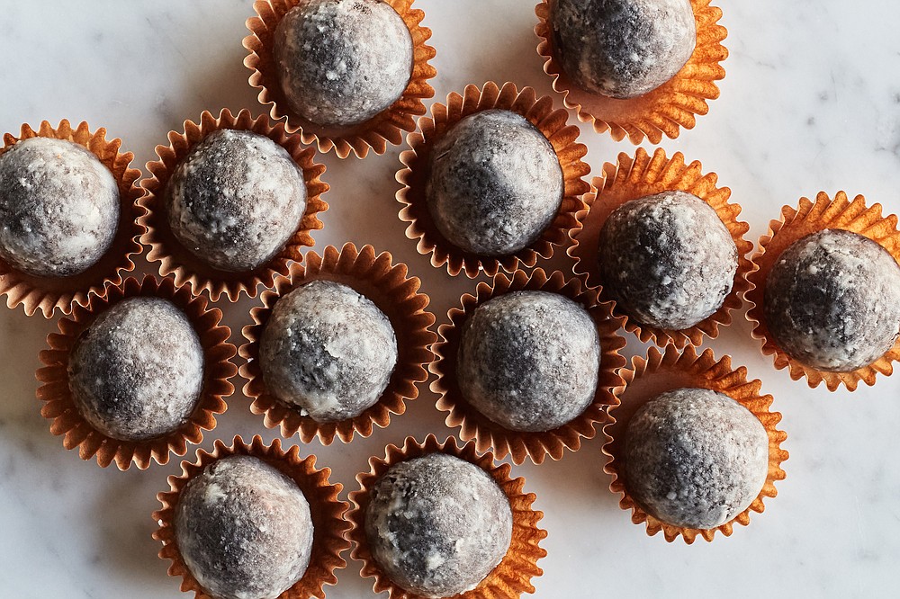 Fudgy Bourbon Balls (The New York Times/Johnny Miller)