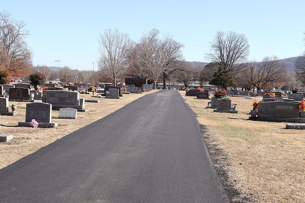 Paving Farmington Cemetery Streets