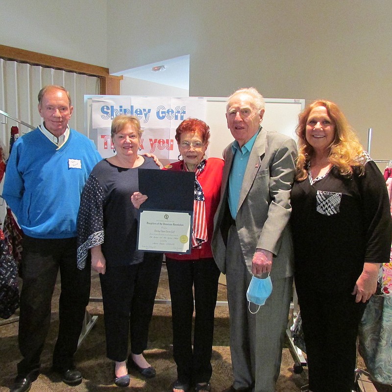 Goff recognized for 40 years of service