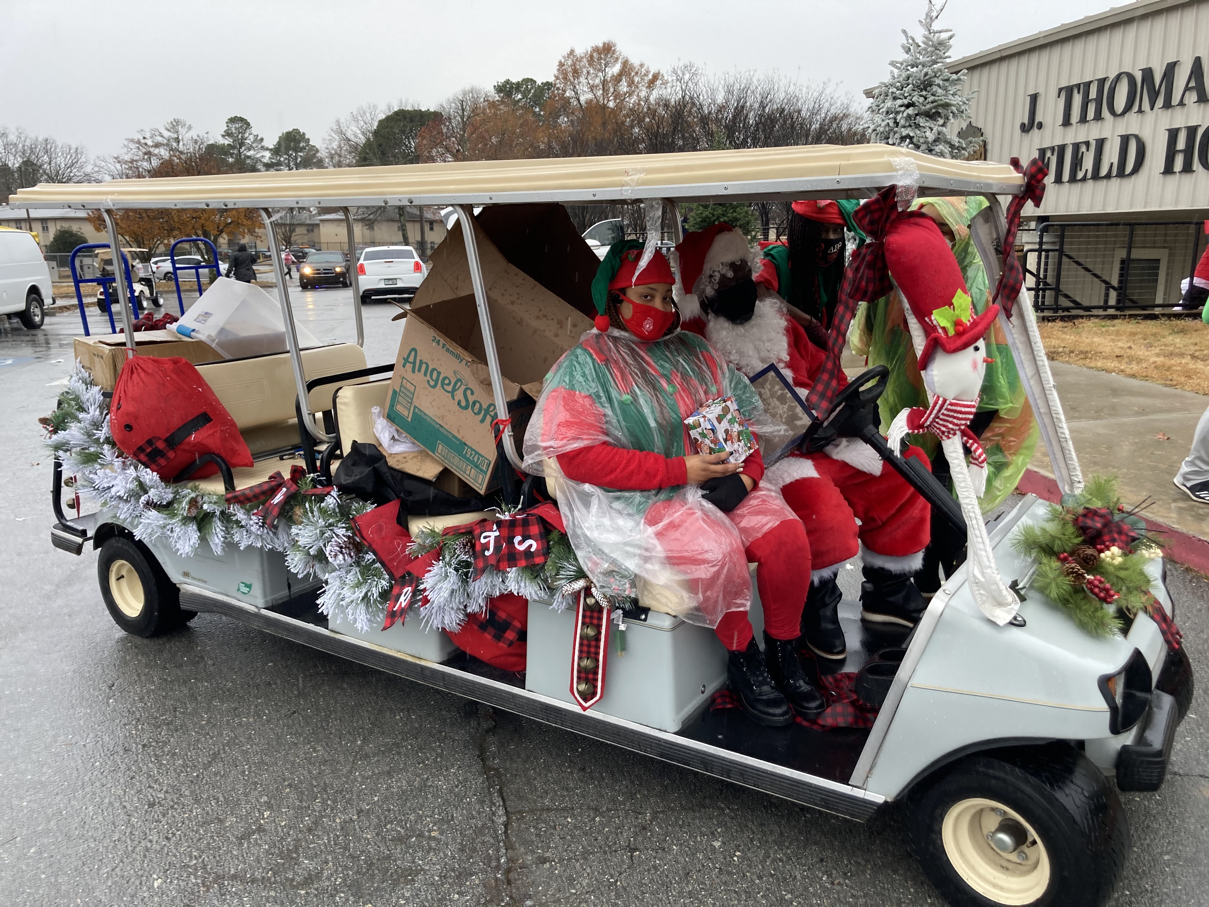 Rain unable to dissolve giveaway of toys, food for over 500 children