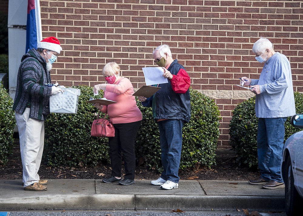 Voting Starts In Georgia Runoffs