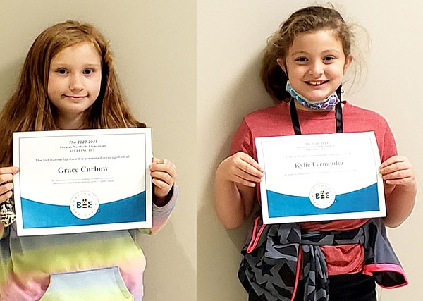 Pair of students win local spelling bee