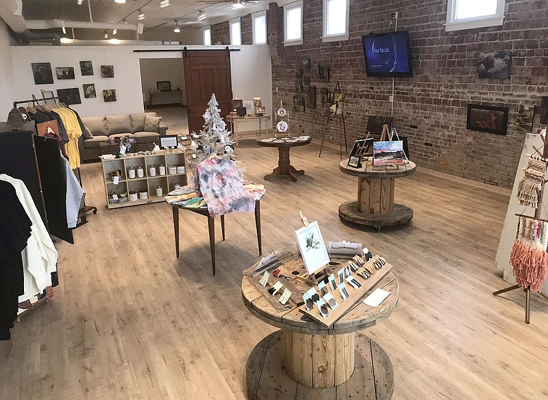 Janelle Jessen/Siloam Sunday
The Ability Tree Art Studio and Store is open inside the nonprofits former rest and recreation center in downtown Siloam Springs.