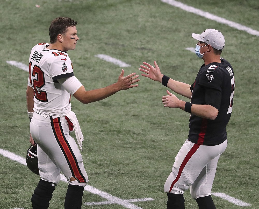 Sound familiar? Tom Brady engineers big second-half comeback to defeat Matt  Ryan, Falcons - The Boston Globe