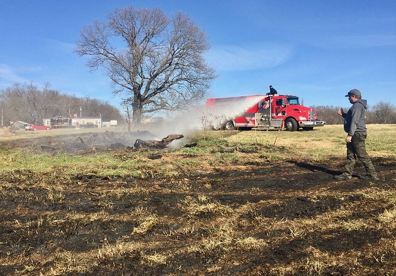 Gravette firefighters had busy day Dec. 22