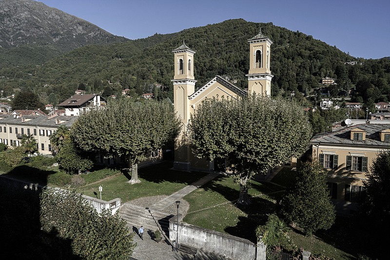 The Waldensian Temple in Torre Pellice, Italy. Mindful of a history of persecution, members of the Waldensians have been at the forefront of a push to bring refugees from Syria to Italy.
(The New York Times/Alessandro Grassani)