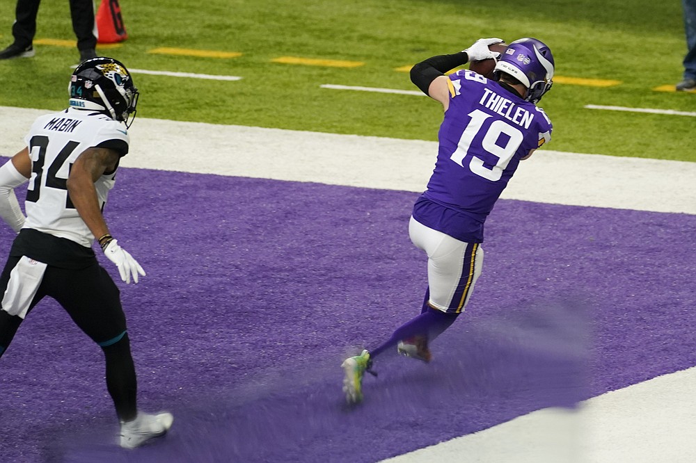 NFL on FOX - Minnesota Vikings WR Adam Thielen becomes the