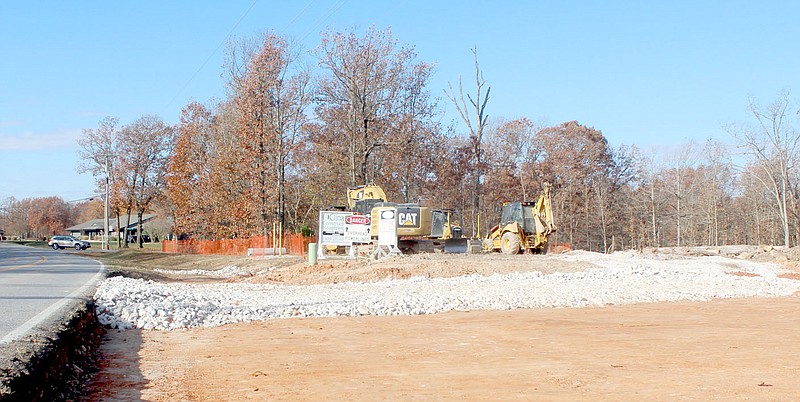 File photo
The earthwork for a rebuilt Fire Station 3 started in October 2020. Fire Chief Steve Sims said he expects to open the station this year and hopes to get it finished in time for a July opening.