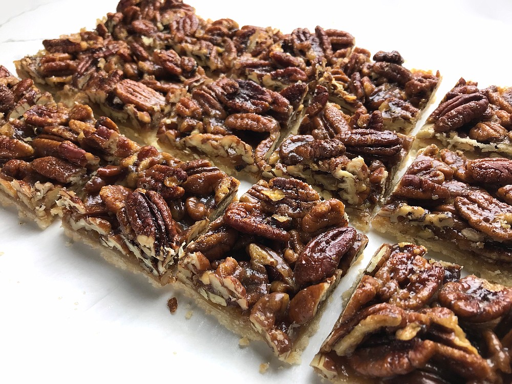 ultra nutty pecan bars americas test kitchen