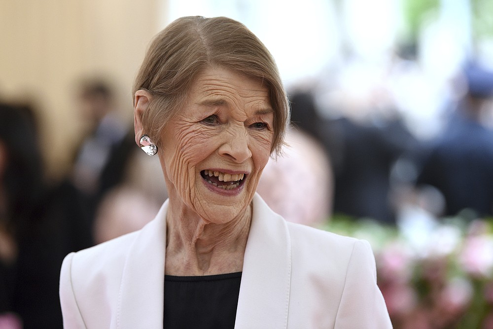 FILE - In this May 6, 2019 file photo, Glenda Jackson attends The Metropolitan Museum of Art's Costume Institute benefit gala celebrating the opening of the "Camp: Notes on Fashion" exhibition on in New York. Only one project lured the two-time Academy Award winner back to the screen after an absence of 25 years: “Elizabeth Is Missing.” The BBC film is a mystery but so much more — a powerful and moving look at dementia. Jackson plays a woman lost in the fog between the past and present. (Photo by Evan Agostini/Invision/AP, File)