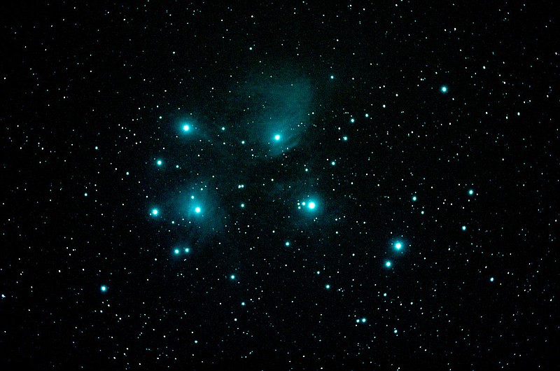 David Cater/Star-Gazing
The Pleiades are featured in the January night sky.