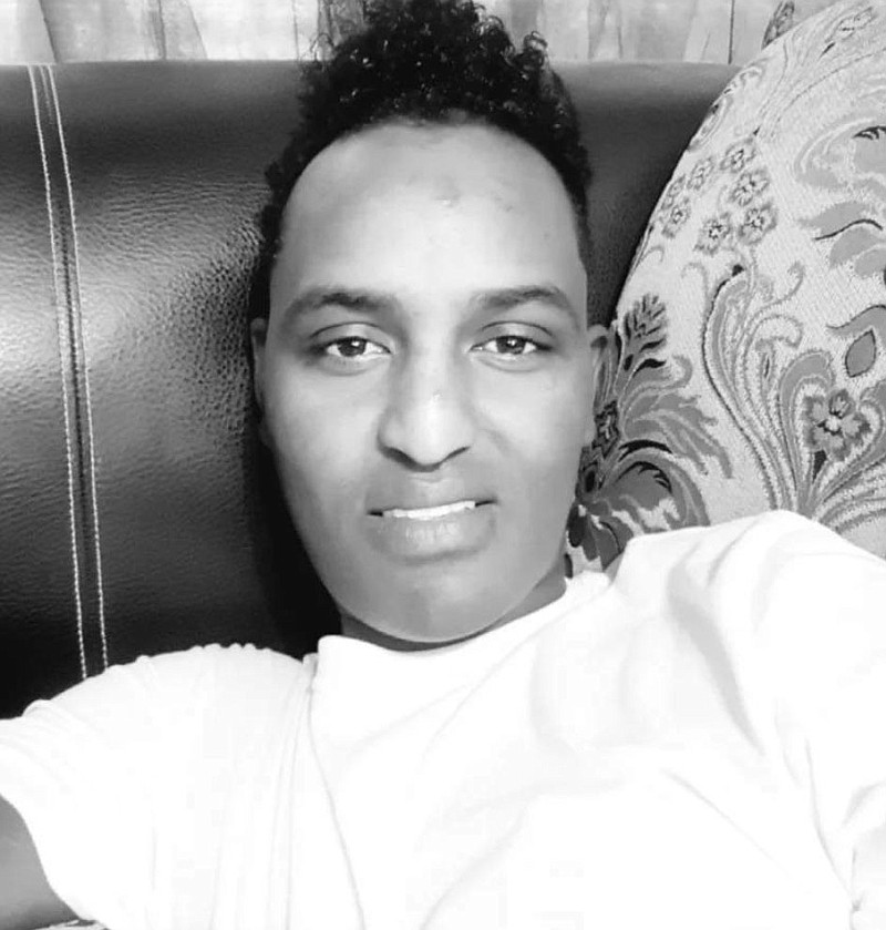 Courtesy Photo Abdinasir Hussein Mohamed, 29, pulled a woman from a fire on Dec. 28, but later died in a Tulsa, Okla., hospital. The Somali citizen, who came to Noel by way of a visa, left behind South Africa for a better life in the United States.
