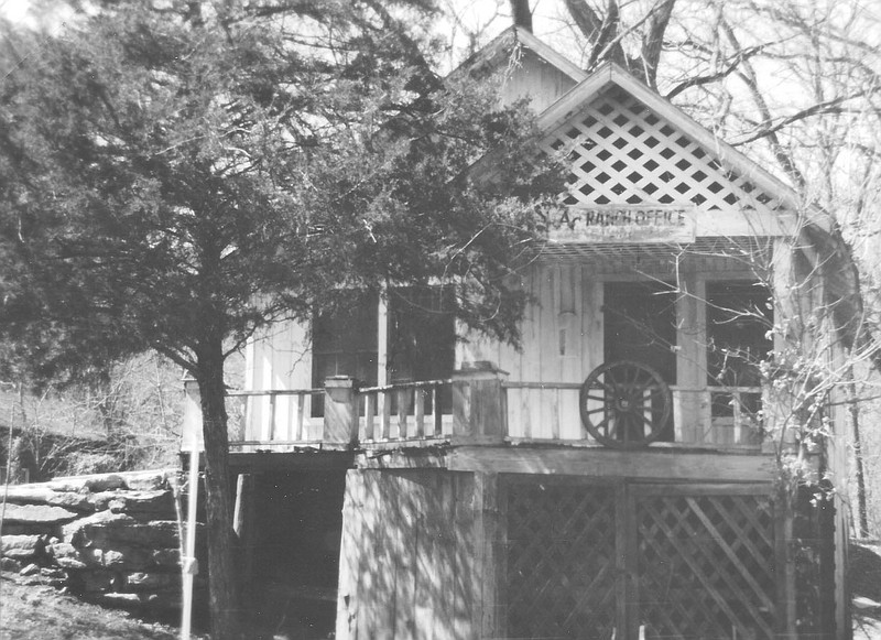 Photo submitted
Linebarger’s AC Ranch Office is shown in April 1993, in a photo taken by Gilbert Fite a few months prior to publication of his book on the history of Bella Vista.