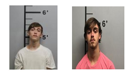 Photo Submitted Robert "Bobby" Harris, 18 (left), was arrested on Jan. 10 in connection with shots fired on Washington Street. The following day his brother Travis Harris, 20, was also arrested in connection with the shots fired on Washington Street