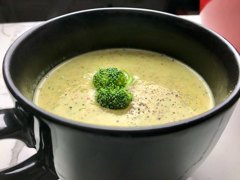 Broccoli Cheese Soup (Arkansas Democrat-Gazette/Kelly Brant)