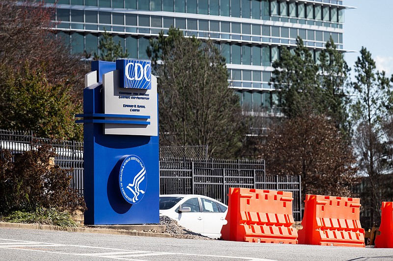 FILE - This March 6, 2020 file photo shows the headquarters for Centers for Disease Control and Prevention in Atlanta. Dr. Rochelle Walensky, an infectious-diseases specialist at Harvard Medical School and Massachusetts General Hospital, is expected to become CDC director after Biden is inaugurated. (AP Photo/ Ron Harris, File)