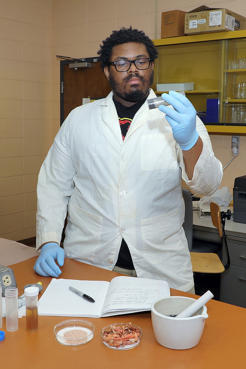 UAPB researchers study converting animal byproducts into charcoal