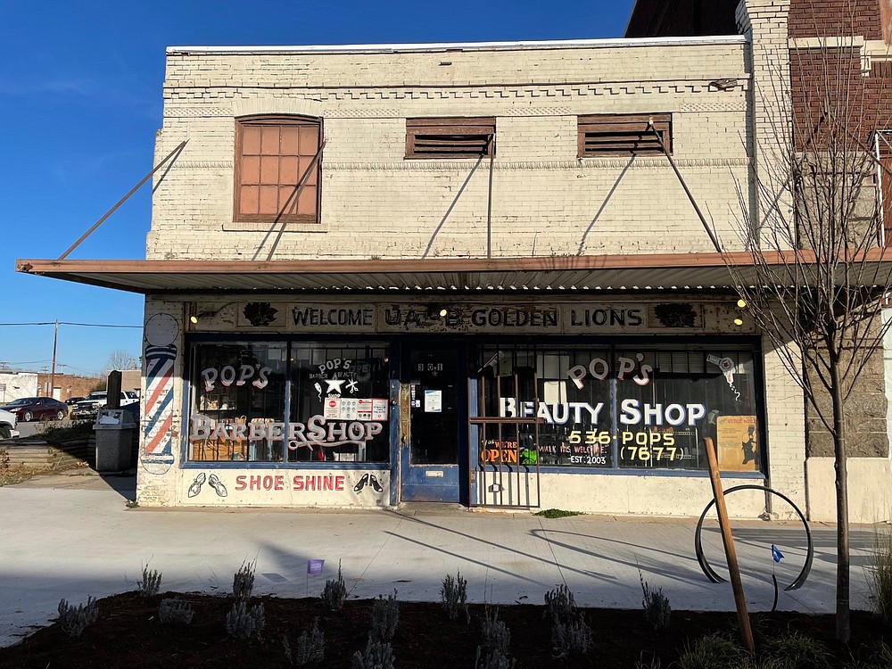 Pop’s Barber and Beauty Shop has quickly become a cornerstone to downtown Pine Bluff. (Special to The Commercial/The Generator)