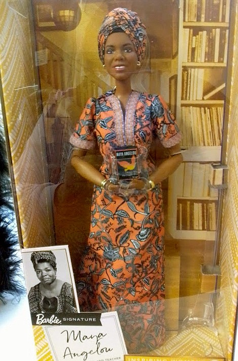 Barbie inspiring women online maya angelou