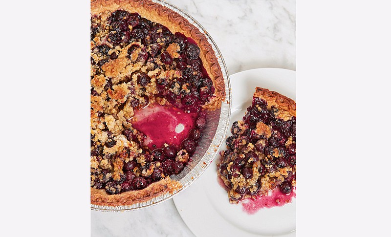 Blueberry Tart (Jacques Pepin Quick and Simple/HMH/Tom Hopkins)