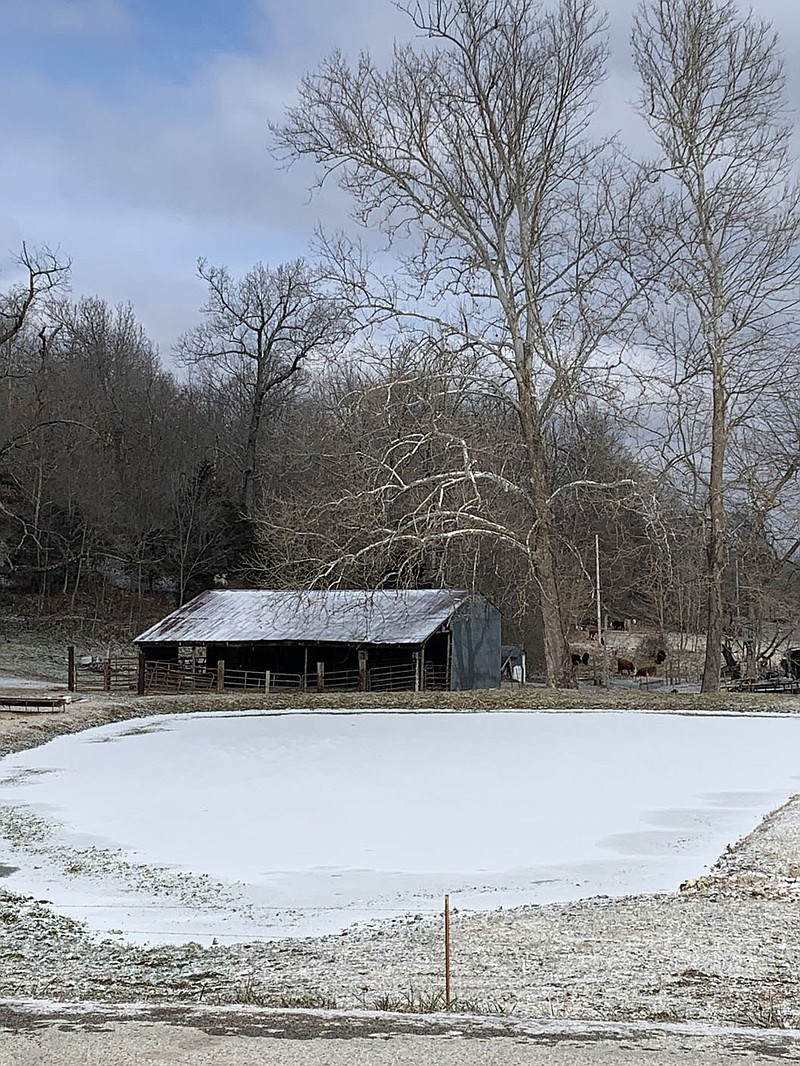 Noel Pond Shows Snow and Chills McDonald County Press